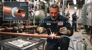 HVAC industrial refrigeration brazing best practices