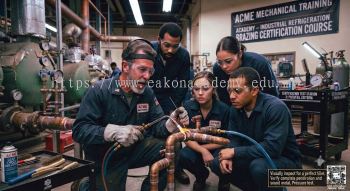 HVAC industrial refrigeration brazing certification course