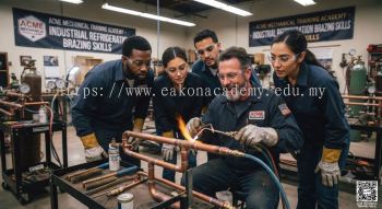 HVAC industrial refrigeration brazing skills training