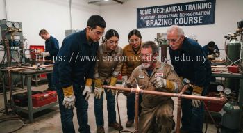 HVAC industrial refrigeration brazing training course