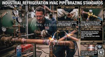 HVAC refrigeration industrial pipe brazing standards