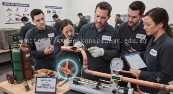 brazing joint strength HVAC technician training