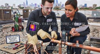 brazing temperature control HVAC systems