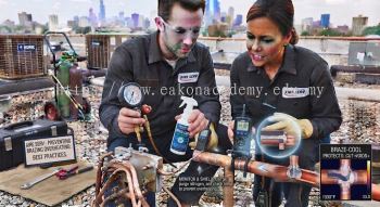 HVAC brazing overheating prevention techniques