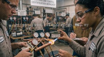 HVAC refrigeration brazing proper heating technique
