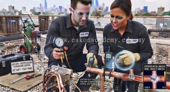 proper temperature control HVAC brazing process