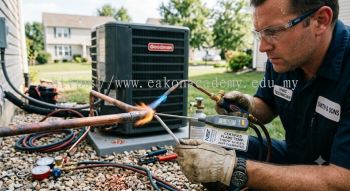 refrigeration HVAC brazing temperature accuracy