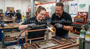 HVAC brazing training copper pipe and tubing skills