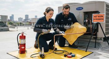 HVAC brazing safety training for technicians