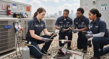 safe copper brazing practices HVAC training