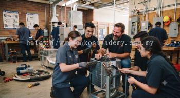 Air conditioner servicing training