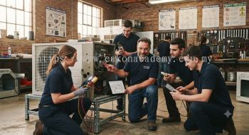 HVAC service technician training