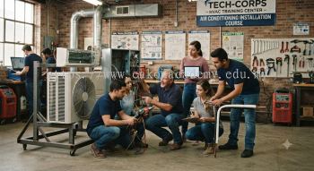 Air conditioner installation training