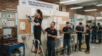 Air conditioning installation certification Malaysia
