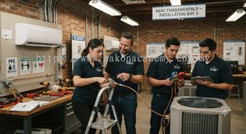 Air conditioning installation for beginners
