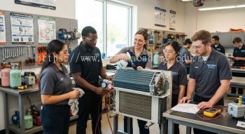 Air conditioning maintenance training