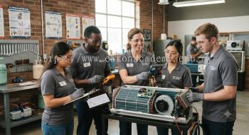 Air conditioning technician training