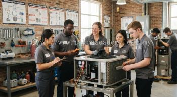 HVAC maintenance and servicing coure