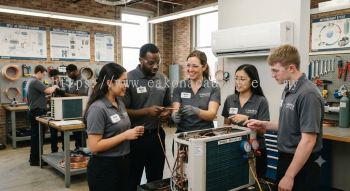 Hands-on split AC installation course