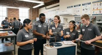 Split AC piping installation course