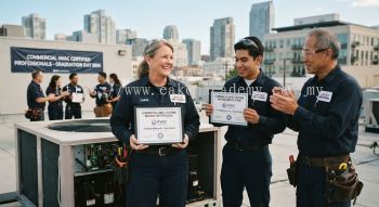 Commercial HVAC maintenance technician certification