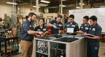 Commercial HVAC repair training