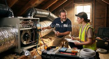 Residential air conditioner commissioning
