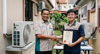 Residential air conditioning installation certification Malaysia