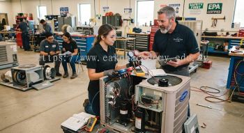 HVAC inspection and servicing