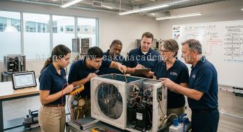 HVAC servicing training
