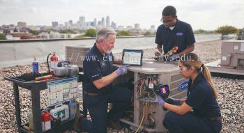 HVAC system inspection techniques