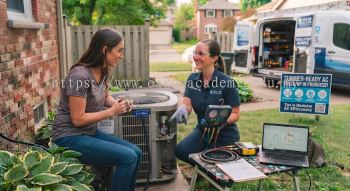Air conditioning inspection and maintenance