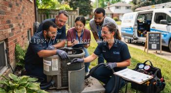 Air conditioning maintenance training