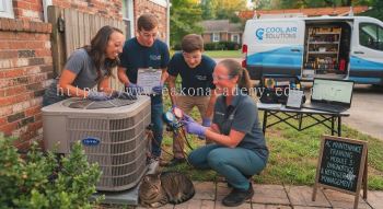 Professional air conditioning maintenance training