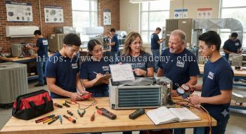 Air conditioning repair and maintenance training