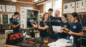 Air conditioning repair technician training