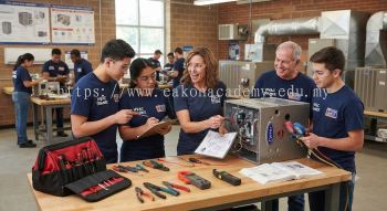 Hands-on HVAC repair training