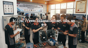 Refrigeration installation and servicing training