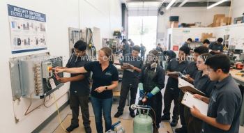 Refrigeration installation safety training