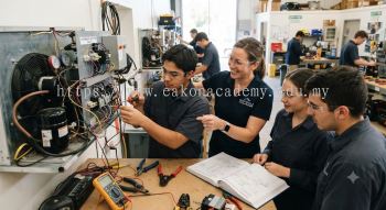 Refrigeration system electrical installation course