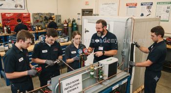 Cold room refrigeration installation course