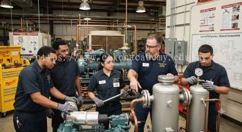 Industrial refrigeration installation course
