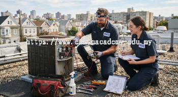 Air conditioning servicing troubleshooting