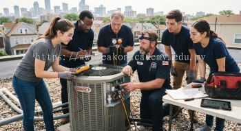 HVAC repair and troubleshooting training