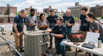 HVAC system diagnostic training