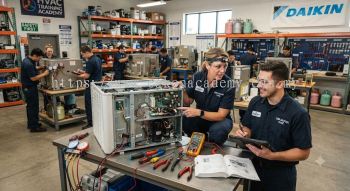 Air conditioning maintenance course workshop