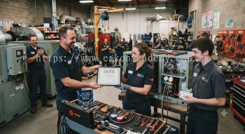 Air conditioning workshop certification