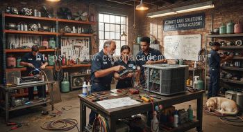 HVAC maintenance practical workshop