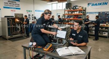 Advanced HVAC installation certification training