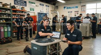 Certified air conditioning installer training